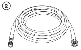 SUNJOE SPX4003 ELT RM 14 5A Electric Pressure Washer - Accessories 2