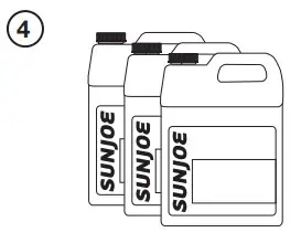 SUNJOE SPX4003 ELT RM 14 5A Electric Pressure Washer - Accessories 4