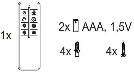 Paul Neuhaus 8330-79 LED Ceiling Light- Remote 2