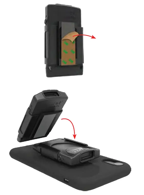 socket Klip for DuraScan 800 Series and 800 Series with FlexGuard fig 5