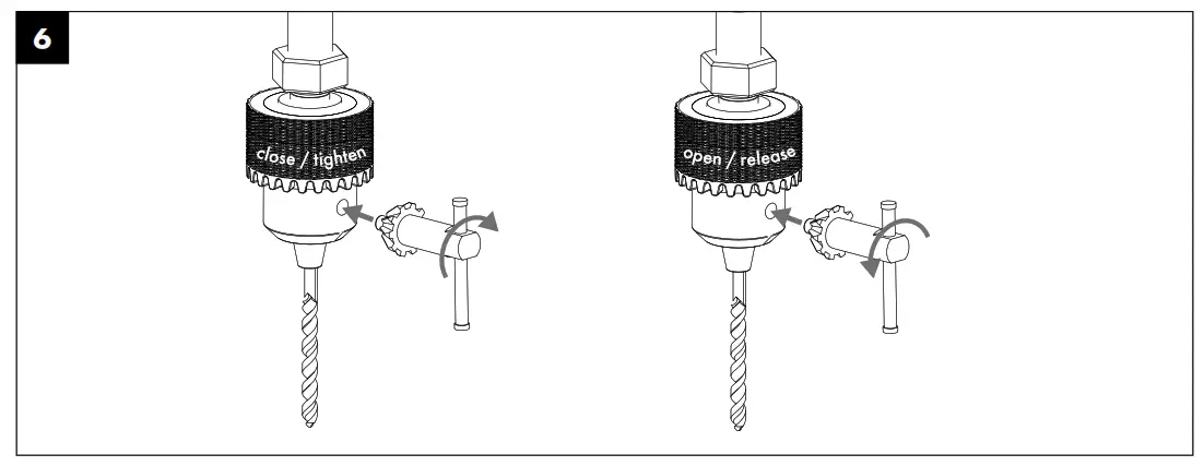 PARKSIDE PTBMOD 710 B2 Bench Pillar Drill - fig3
