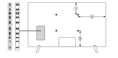 SAMSUNG QLED TV Dimensions