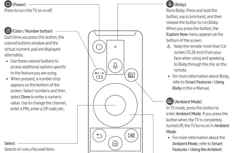 SAMSUNG QLED TV - Samsung Smart Remote