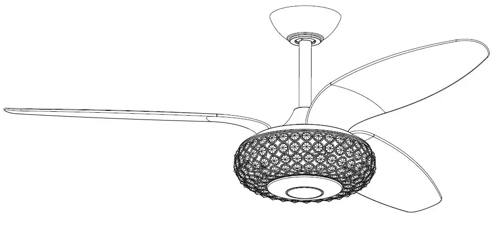Parrot Uncle F6168110V Ceiling Fan PRO