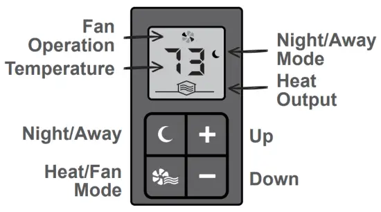 Intelligent Fan Forced Heater - installation
