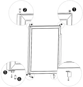 Reversing the door swing 2c