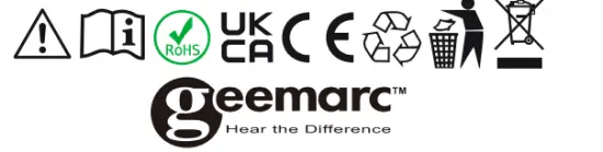 geemarc Wake n Shake Vintage Loud Alarm Clock - icon 8