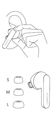 LINNER NC300 Pro True Wireless Earbuds fig 4