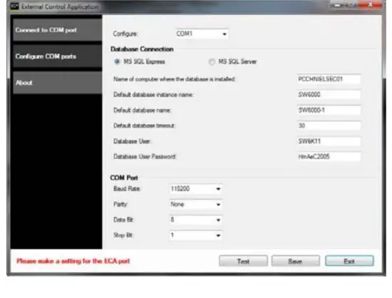SHURE SW6000 ECA External Control Application 3