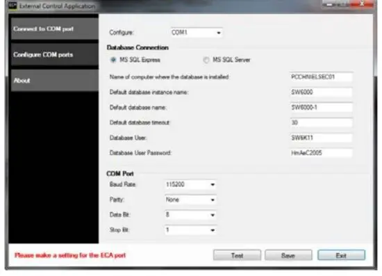 SHURE SW6000 ECA External Control Application 7
