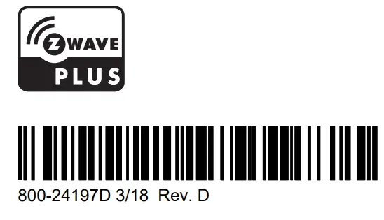 ADTZWM Series Wi Fi and Z Wave Module - bar code