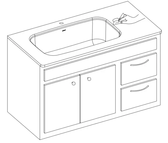 Kraus KA1AS17B Dex Stainless Steel Undermount Kitchen Sinks - Fixtures