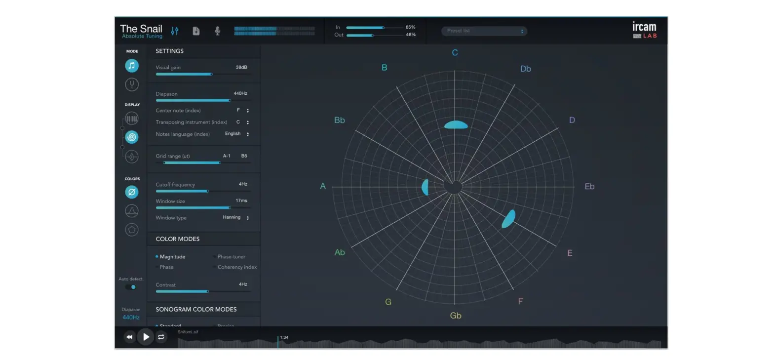 Ircamlab The Snail Pluginfox User Manual