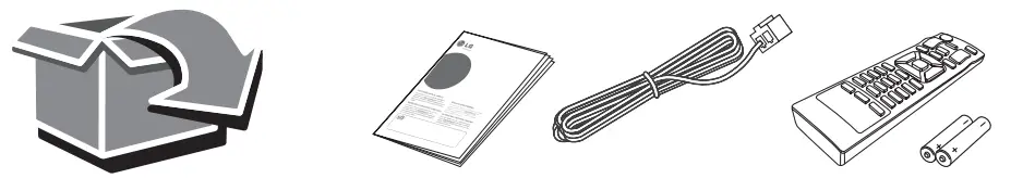 LG OM4560 Mini HiFi Audio Entertainment System with Bluetooth - FIG 4