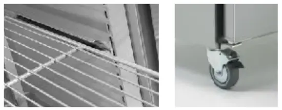 precision refrigeration HSS 340 Professional Refrigeration and Heated Cabinets - 2