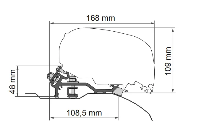 FIAMMA-F80s-Ducato-Roof-Mounted-Campervan-Motorhome-Wind-out-Awning-3