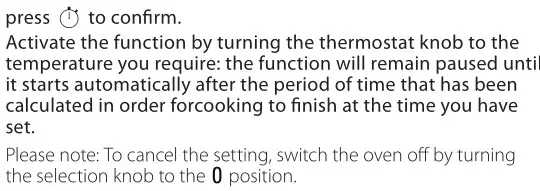 Whirlpool 184423671238 Oven Shelf Sliding Runners - PROGRAMMING THE END COOKING TIME or DELAYED START 2
