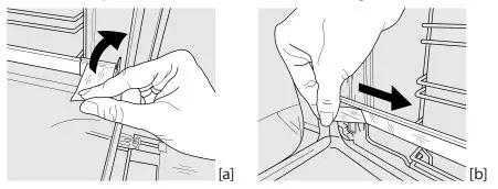 Whirlpool 184423671238 Oven Shelf Sliding Runners - SLIDING RUNNERS AND SHELF GUIDES 1