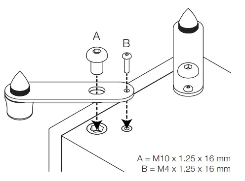 MONITOR AUDIO Bronze 50 Bookshelf Speakers - Attaching Feet and Spikes