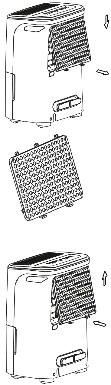 CANVAC CAF2201V Portable Dehumidifier - Fig 6