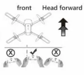 TRENDTRADING 8720165819164 Mini Drone with Camera 100m Range HD Live View via App - fig 17