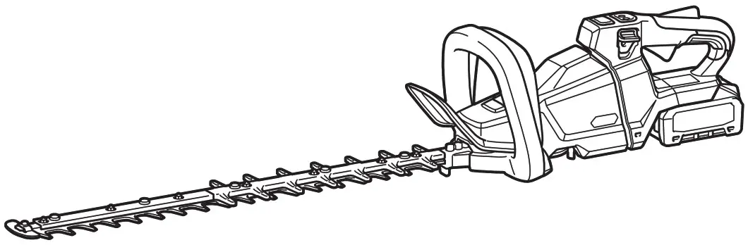makita UH009G Cordless Hedge Trimmer - cover