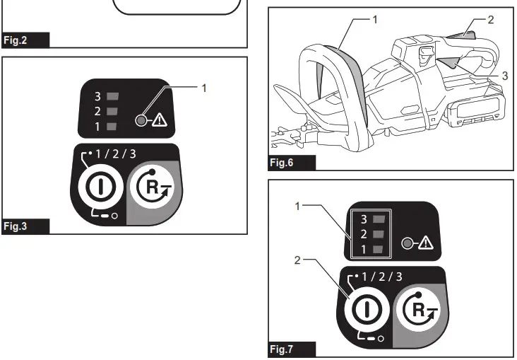 makita UH009G Cordless Hedge Trimmer - overview 2