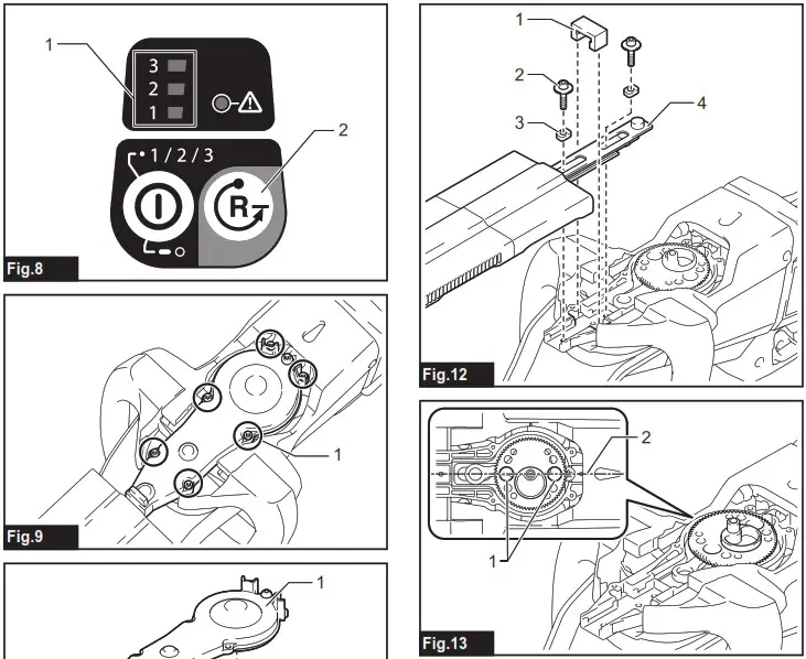 makita UH009G Cordless Hedge Trimmer - overview 3