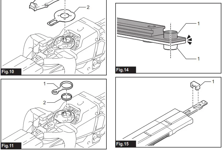makita UH009G Cordless Hedge Trimmer - overview 4