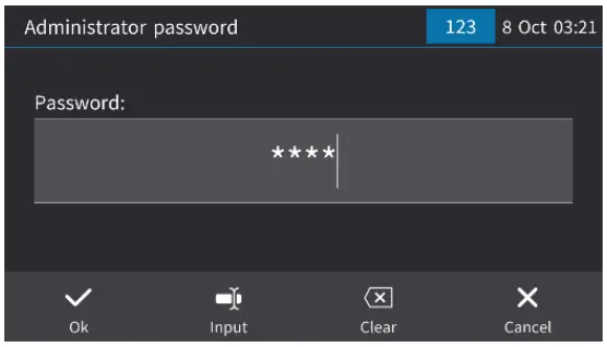 audiocodes 445HD IP Phone with Microsoft Skype for Business - administrator’s password