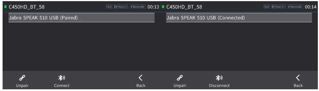 audiocodes 445HD IP Phone with Microsoft Skype for Business - corner of the screen