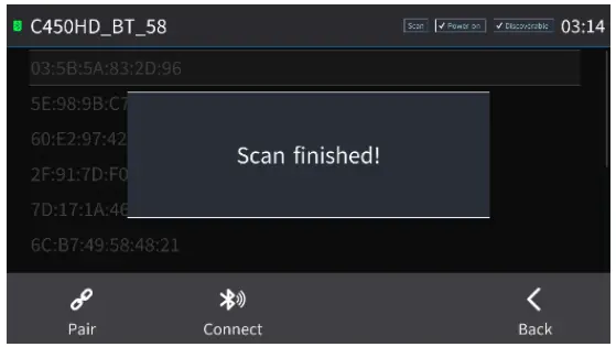 audiocodes 445HD IP Phone with Microsoft Skype for Business - scan to finish