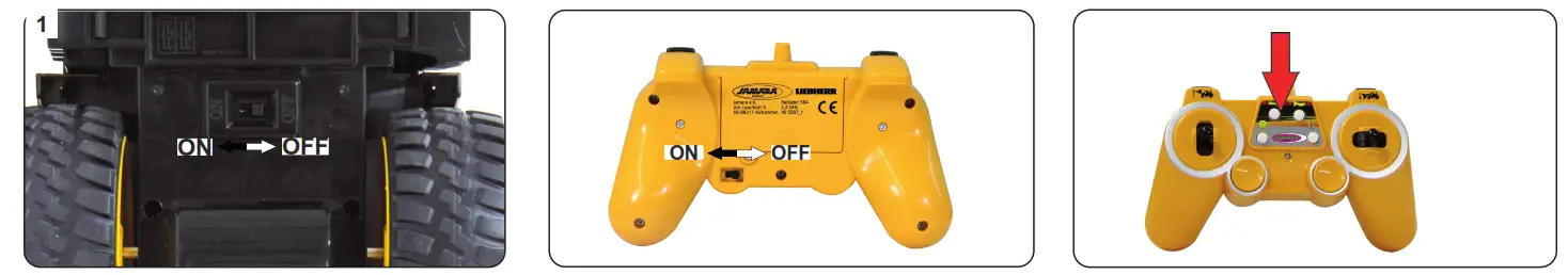 JAMARA 405007 Wheel Loader Liebherr - fig3