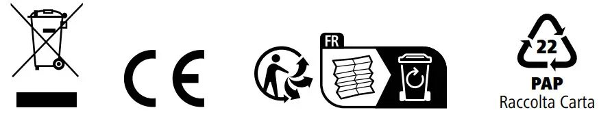 hama 00223302 Curved Mechanical Timer for Indoors - disposal