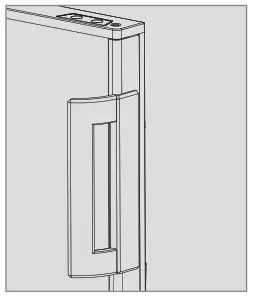 DOMETIC Absorption-Refrigerator - Assembling the doorgrip 3