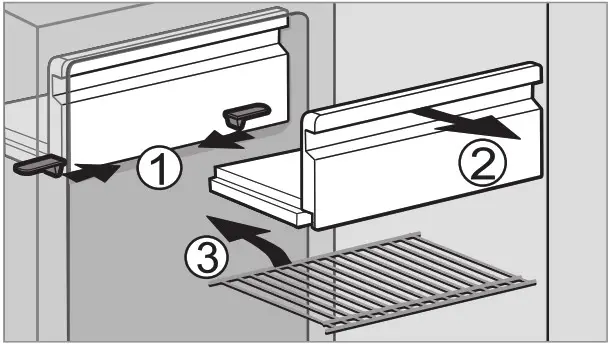 DOMETIC Absorption-Refrigerator - Removable freezer