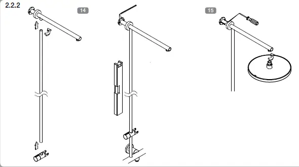 shower column