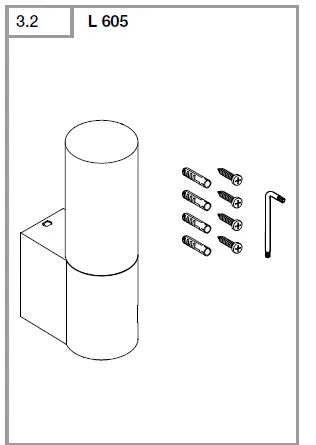 STEINEL L 605 S Outdoor Lights with motion detec-fig2