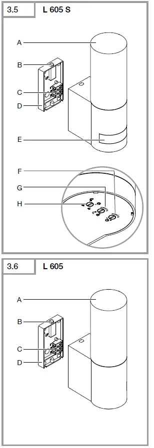STEINEL L 605 S Outdoor Lights with motion detec-fig4