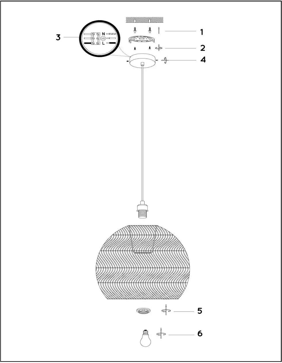 03437 MOLOKO Pendant Light Overview