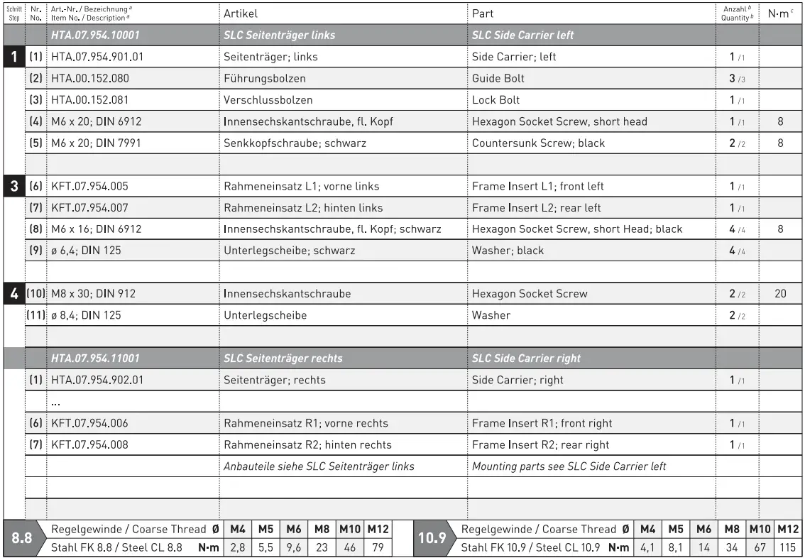 SW-MOTECH HTA.07.954.11001 Side Carrier 1