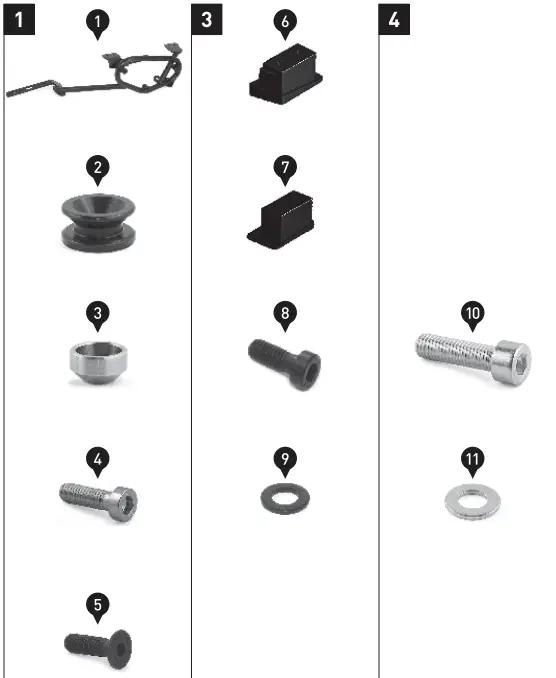 SW-MOTECH HTA.07.954.11001 Side Carrier 2