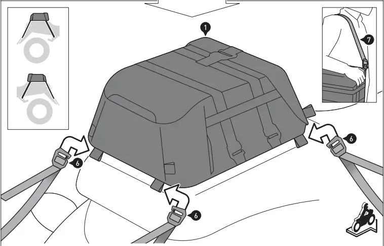 SW-MOTECH HTA.07.954.11001 Side Carrier 20