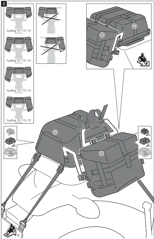 SW-MOTECH HTA.07.954.11001 Side Carrier 22