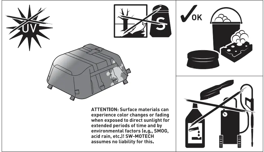 SW-MOTECH HTA.07.954.11001 Side Carrier 26