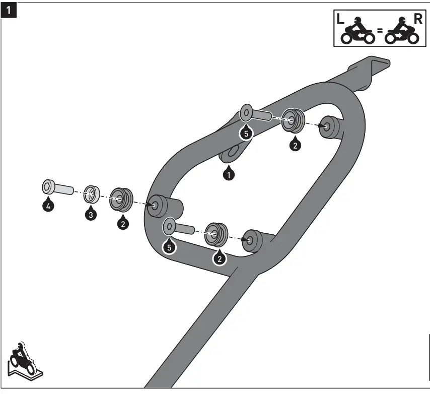 SW-MOTECH HTA.07.954.11001 Side Carrier 3
