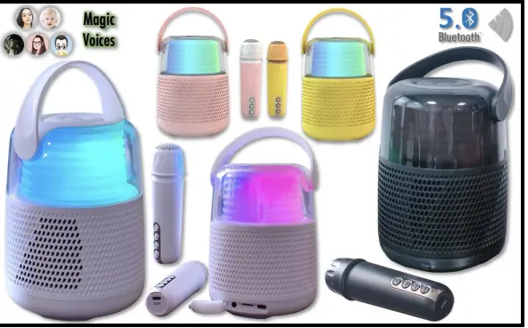 JWD K16 Kids Wireless Karaoke Microphone And Speaker 2