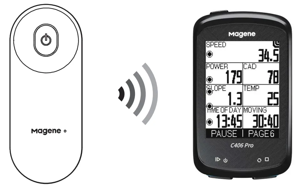 Magene L508 Radar Tail Light - fig 1