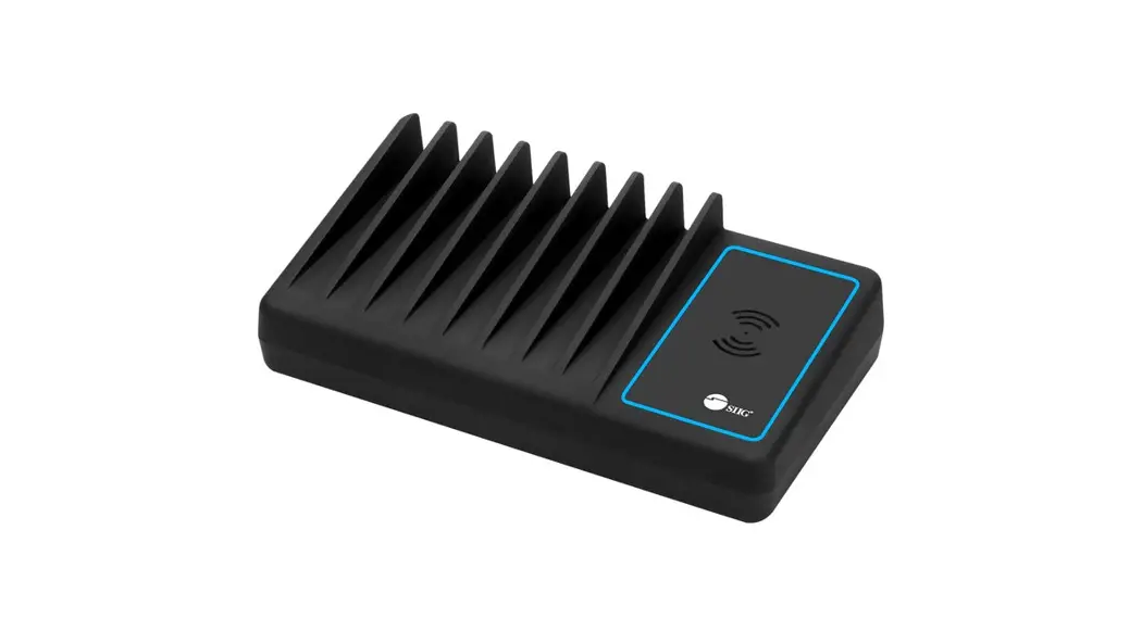Siig Ac-pw1r11-s1 10-port Usb-a C And Wireless Charging Station User Guide Siig Ac-pw1r11-s1 10-port Usb-a C And Wireless Charging Station User Guide