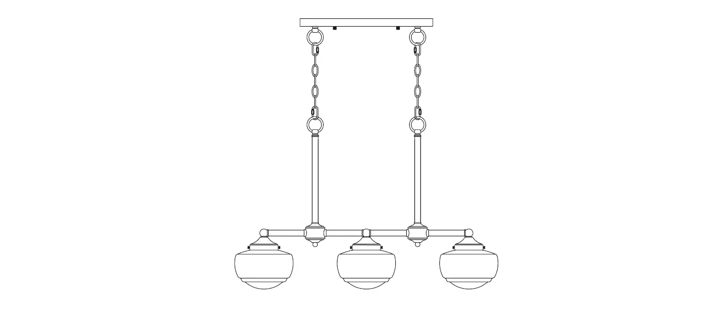 Hunter 19488 3 Light Linear Chandelier Instruction Manual Hunter 19488 3 Light Linear Chandelier Instruction Manual